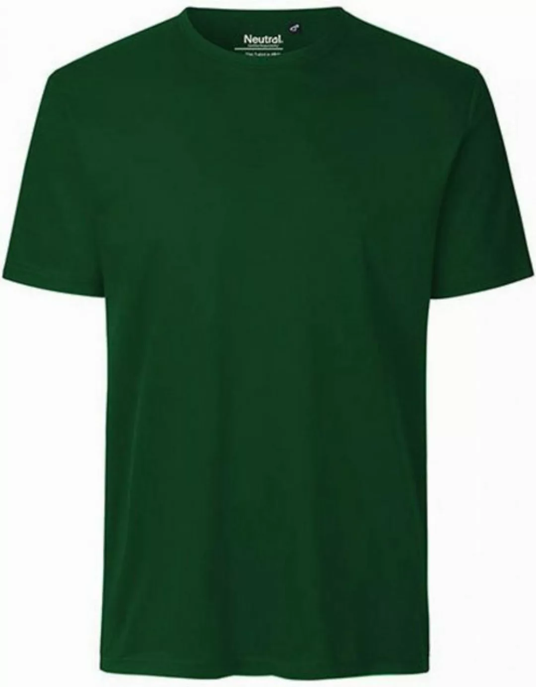 Neutral Rundhalsshirt Herren Interlock T-Shirt / 100% Fairtrade Baumwolle günstig online kaufen