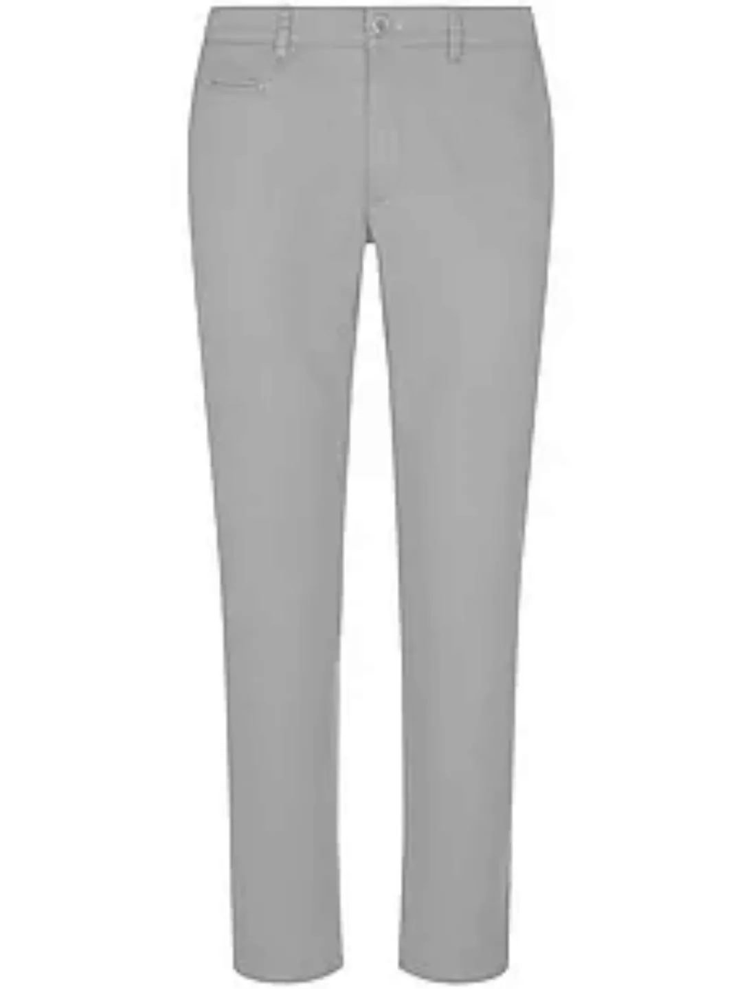 Lange Flatfront-Chino Modell Fabio Brax Feel Good grau günstig online kaufen