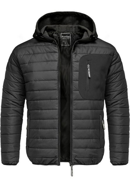 Amaci&Sons Steppjacke MACON Hybrid Steppjacke Hybrid Softshell Herren Outdo günstig online kaufen