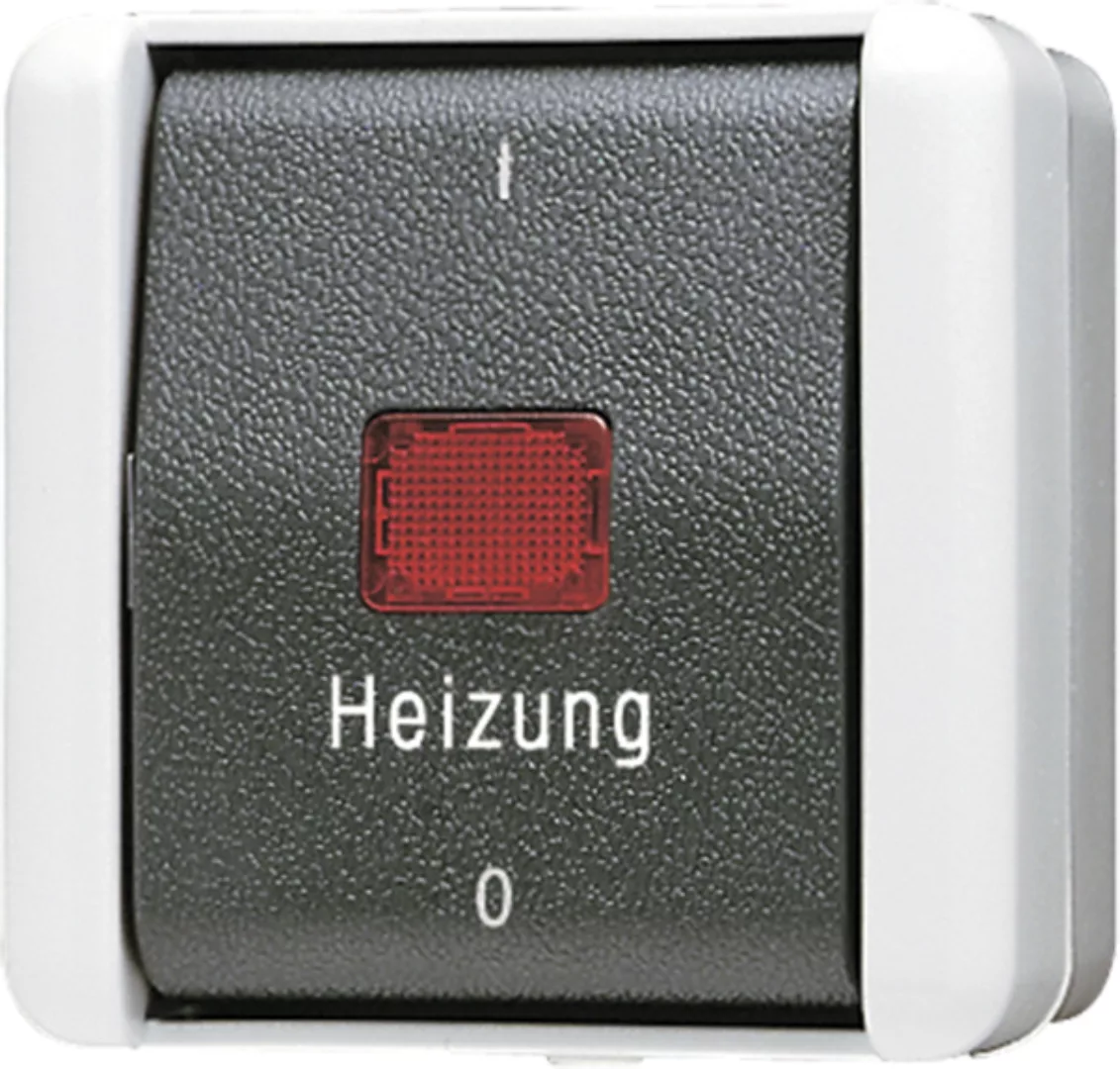Jung Heizung-Notschalter Aus 2-pol. 802 HW günstig online kaufen