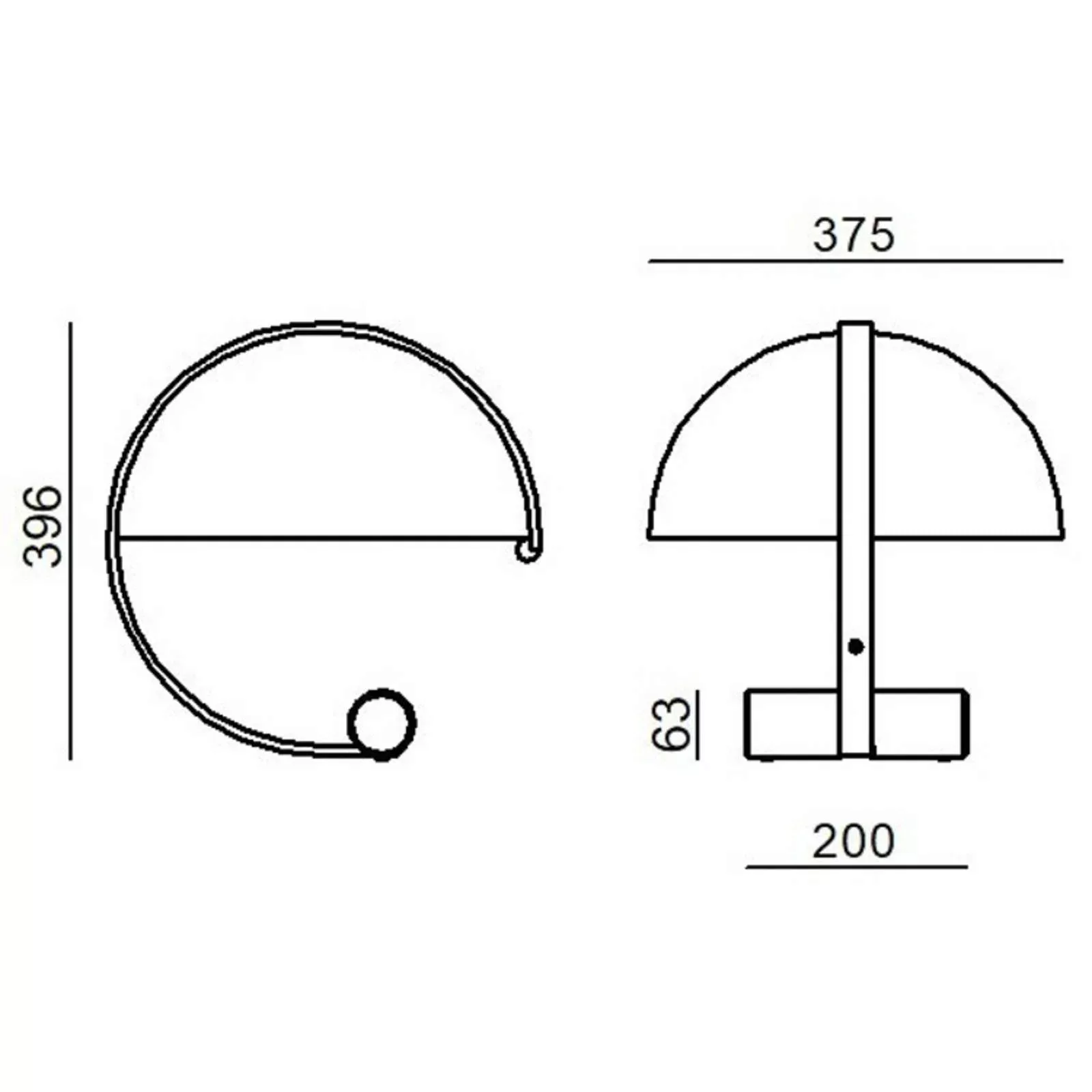 Stilnovo Meta LED-Tischlampe inkl. E27-LED rot günstig online kaufen