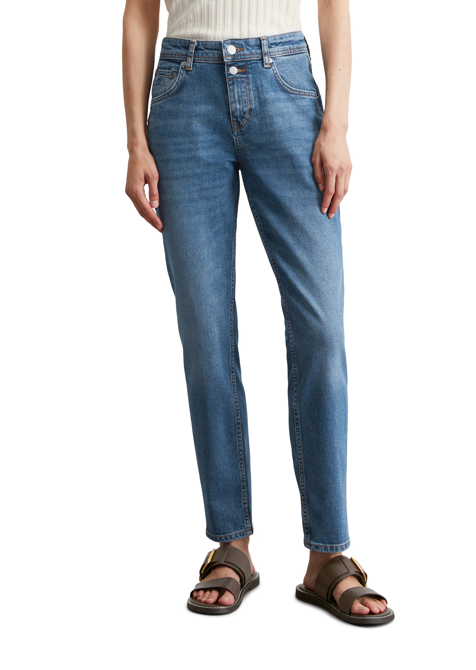 Marc OPolo Boyfriend-Jeans "aus stretchigem Organic Cotton-Mix" günstig online kaufen