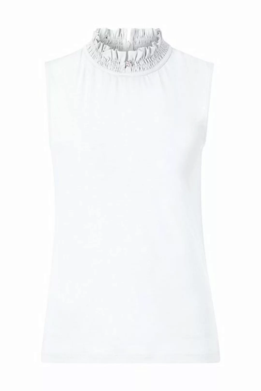 Rich & Royal Sweatshirt layering mat mix top, white günstig online kaufen