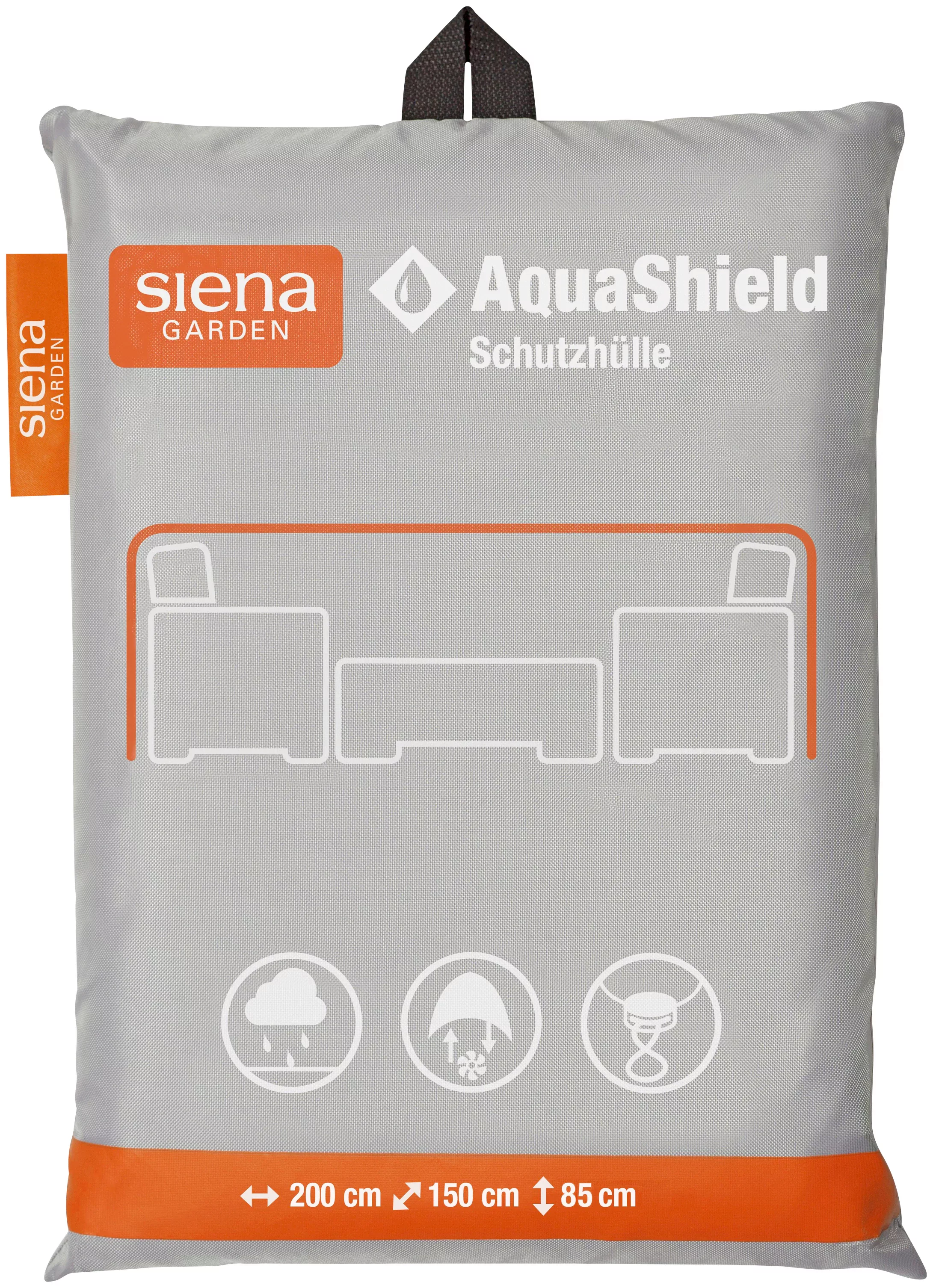 Siena Garden Gartenmöbel-Schutzhülle "AquaShield", Sitzgruppenhülle 200x150 günstig online kaufen