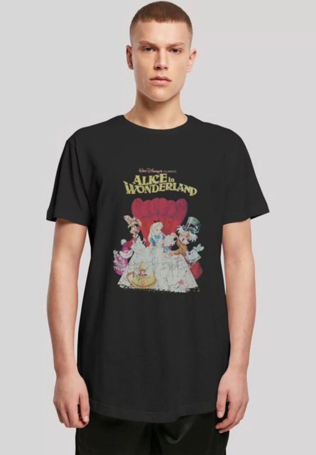 F4NT4STIC T-Shirt "Alice In Wonderland Retro Poster", Print günstig online kaufen