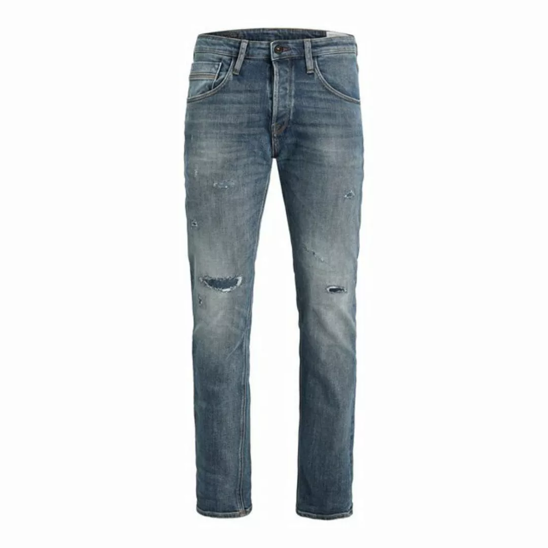Jack & Jones Herren Jeans JJIMIKE JJWOOD JJ 282 - Relaxed Fit - Blau - Blue günstig online kaufen