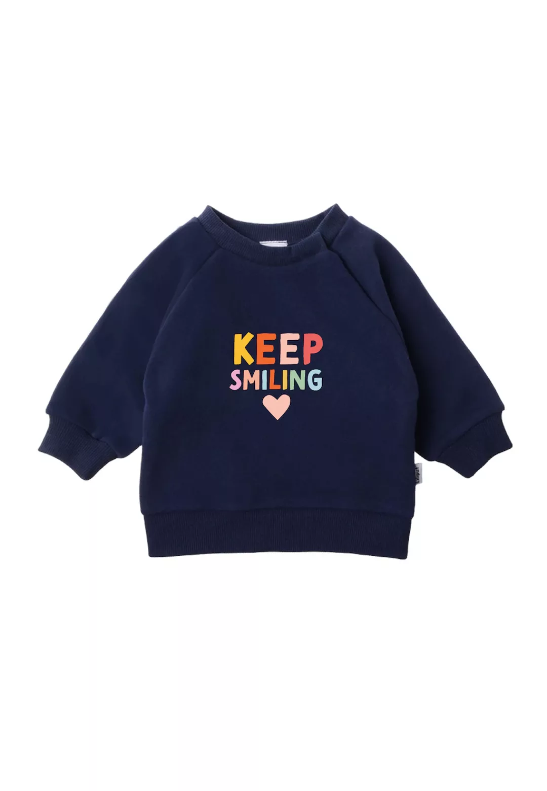 Liliput Sweatshirt "Keep Smiling", mit Rundhalsausschnitt günstig online kaufen