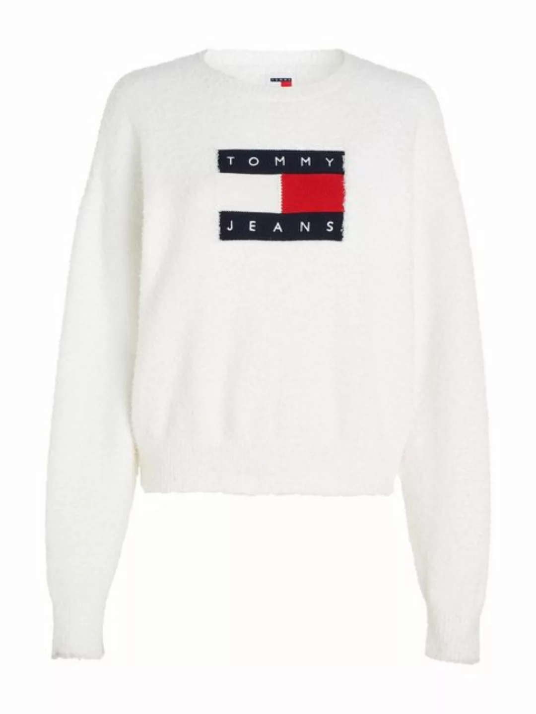 Tommy Jeans Curve Strickpullover TJW CENTER FLAG SWEATER EXT günstig online kaufen