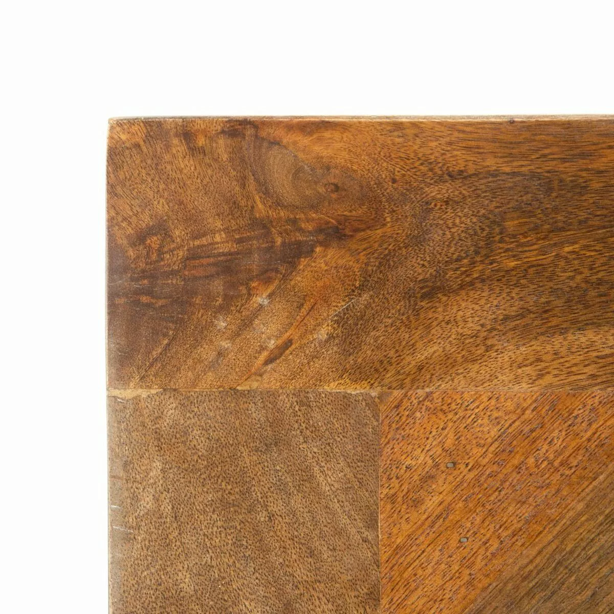 Esstisch Natürlich Schwarz Mango-holz 200 X 100 X 76 Cm günstig online kaufen