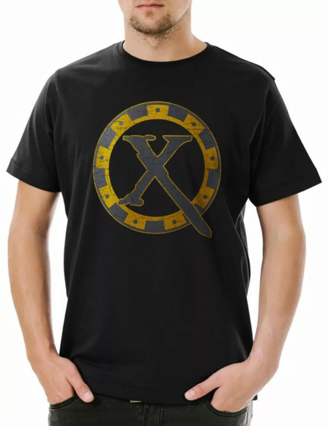 Urban Backwoods Print-Shirt Chakram X Herren T-Shirt In My Prime Cute Xena günstig online kaufen