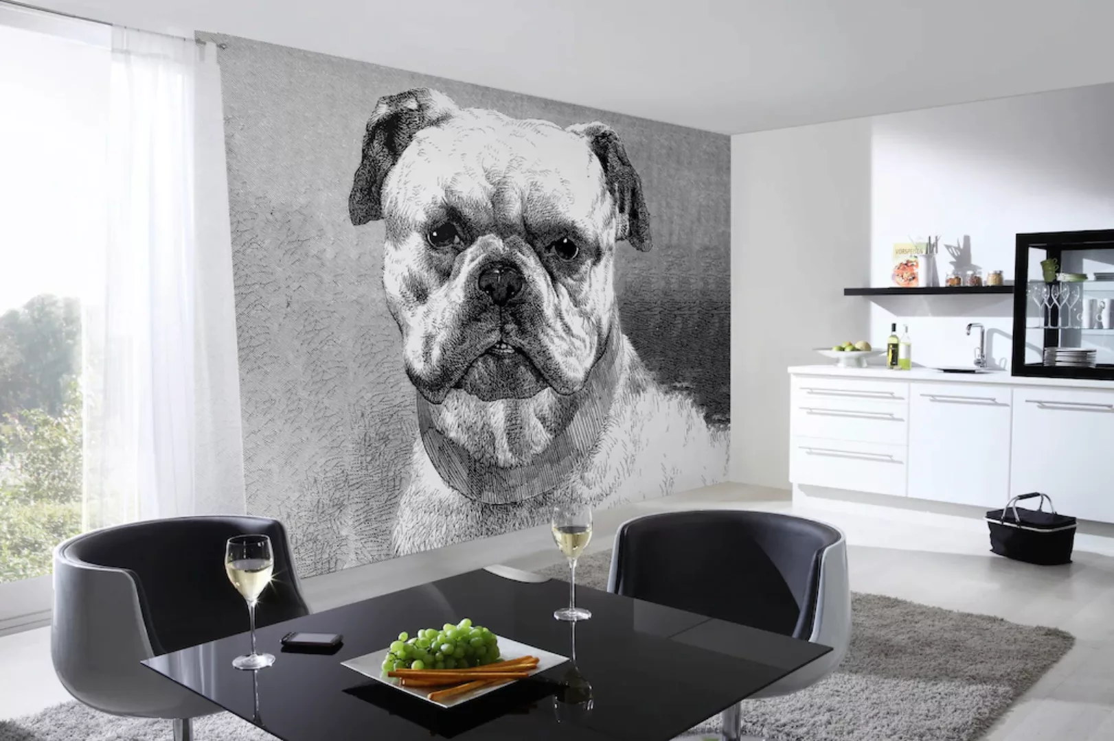 Architects Paper Fototapete »Bulldog« günstig online kaufen