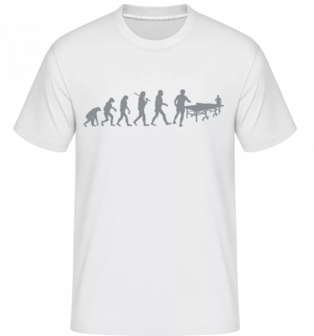 Evolution Des Tischtennis · Shirtinator Männer T-Shirt günstig online kaufen