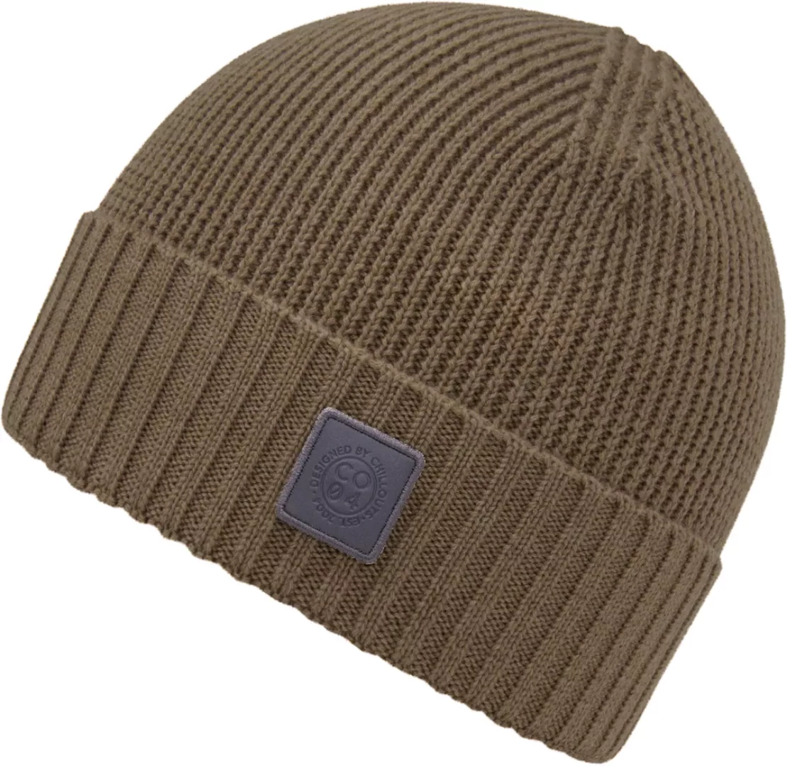 chillouts Strickmütze "Enes Hat", mit dezentem Logo-Patch günstig online kaufen