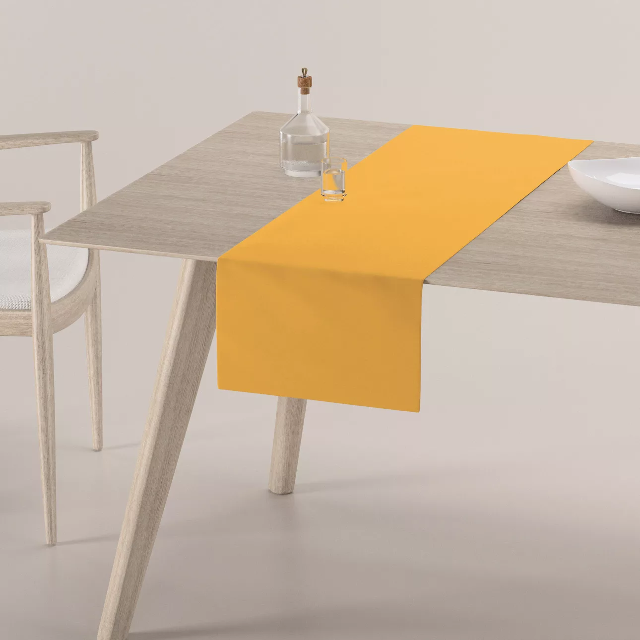 Tischläufer, honiggelb, 40 x 130 cm, Crema (144-73) günstig online kaufen