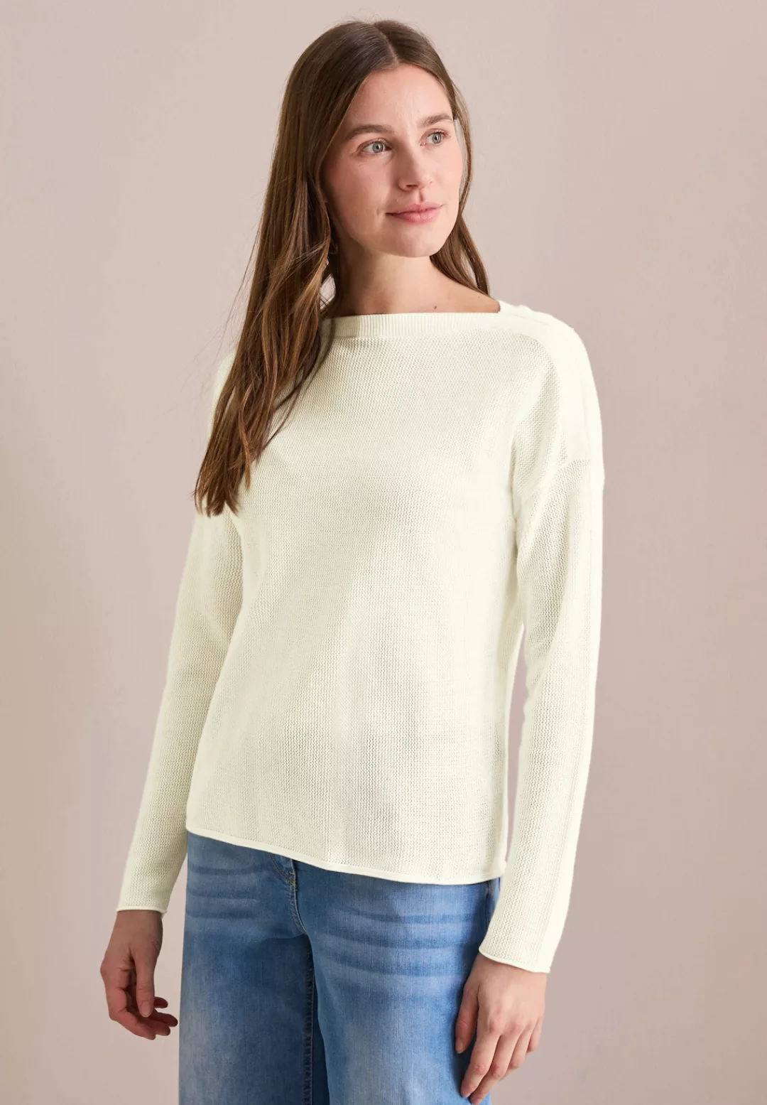 Cecil Strickpullover, im soften Baumwoll-Mix günstig online kaufen