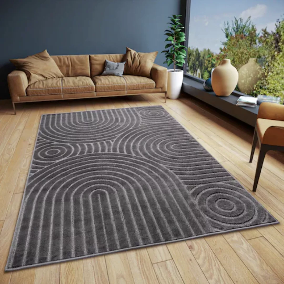 HANSE Home Teppich »Wave«, rechteckig, Flachgewebe, Modern, Geometrisch, Bo günstig online kaufen