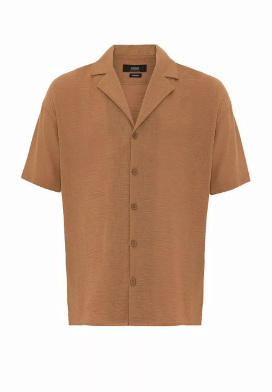 Antioch Blusenshirt Lapel Collar Short Sleeve Shirt günstig online kaufen