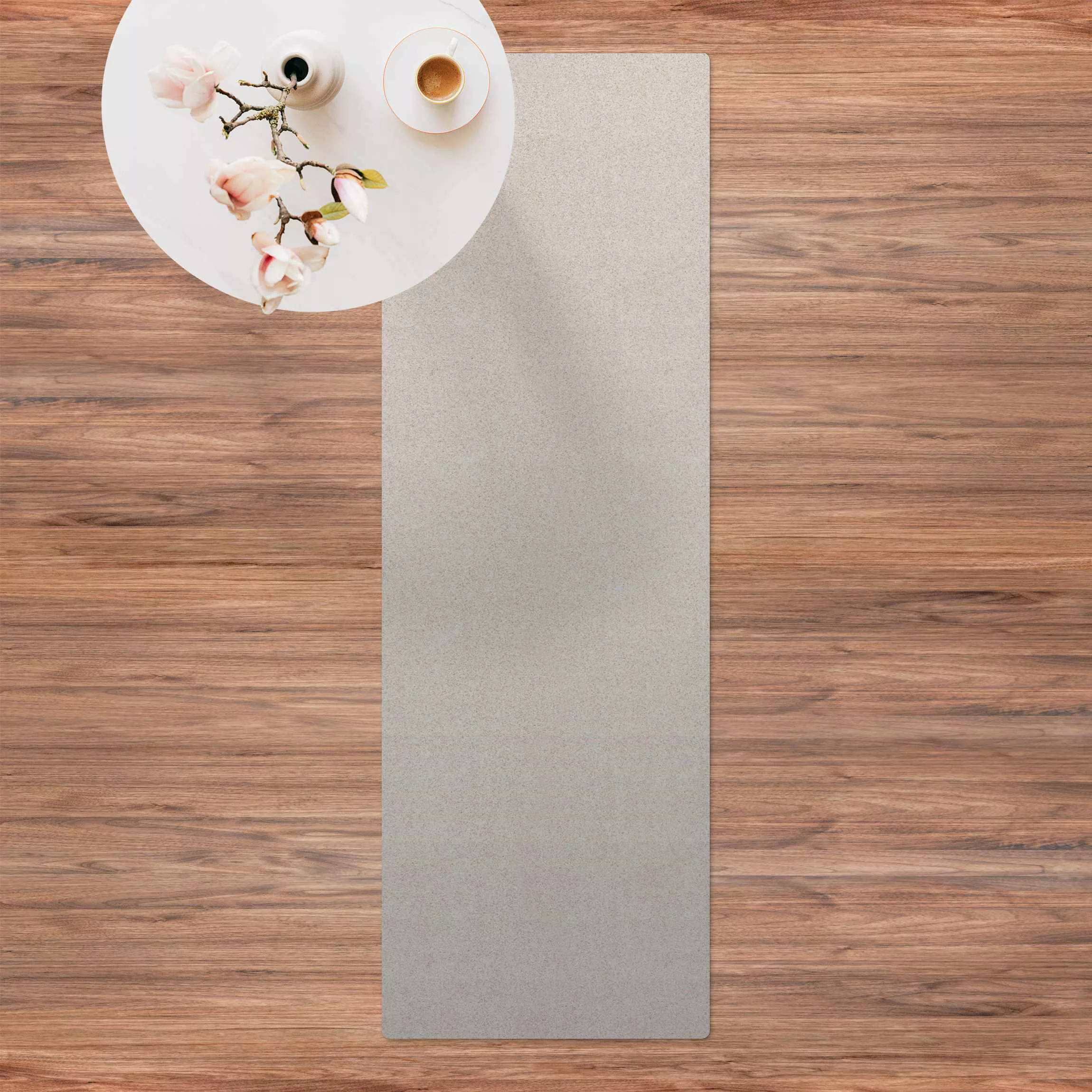 Kork-Teppich Farbverlauf Grau günstig online kaufen