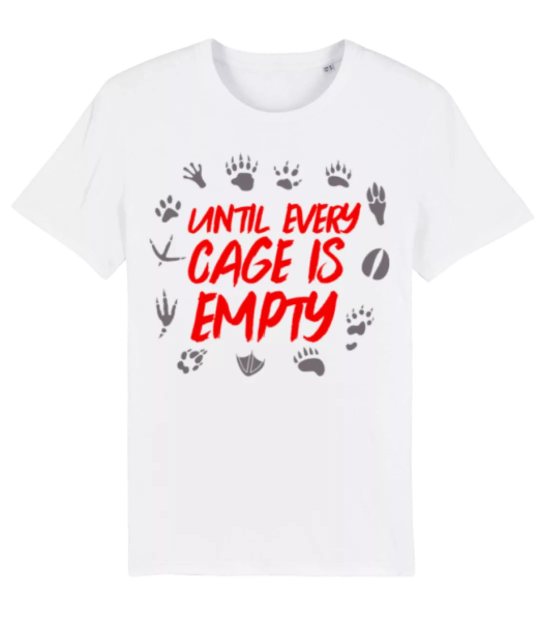 Until Every Cage Is Empty · Männer Bio T-Shirt Stanley Stella günstig online kaufen