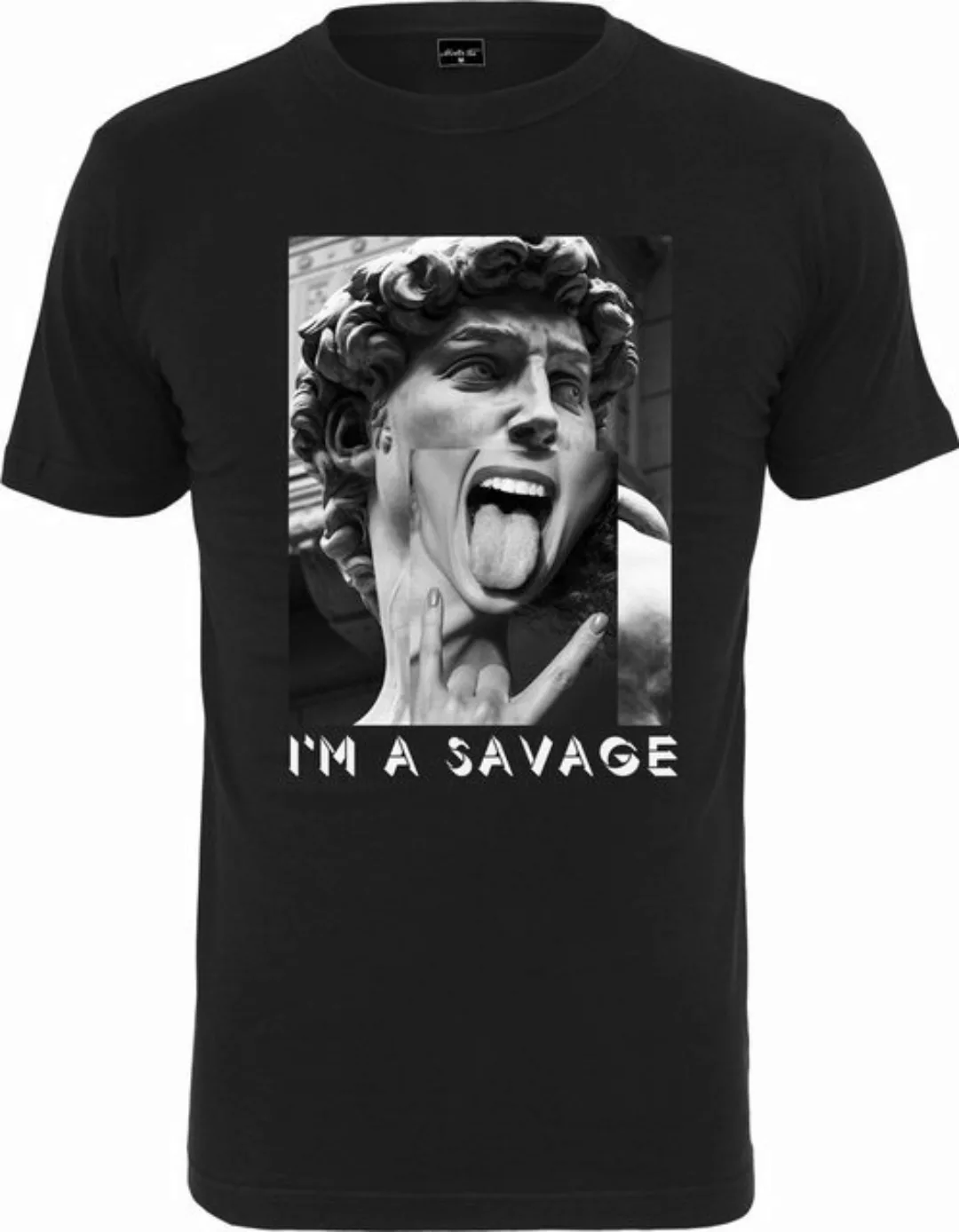 MisterTee T-Shirt "MisterTee Herren I´m A Savage Tee" günstig online kaufen