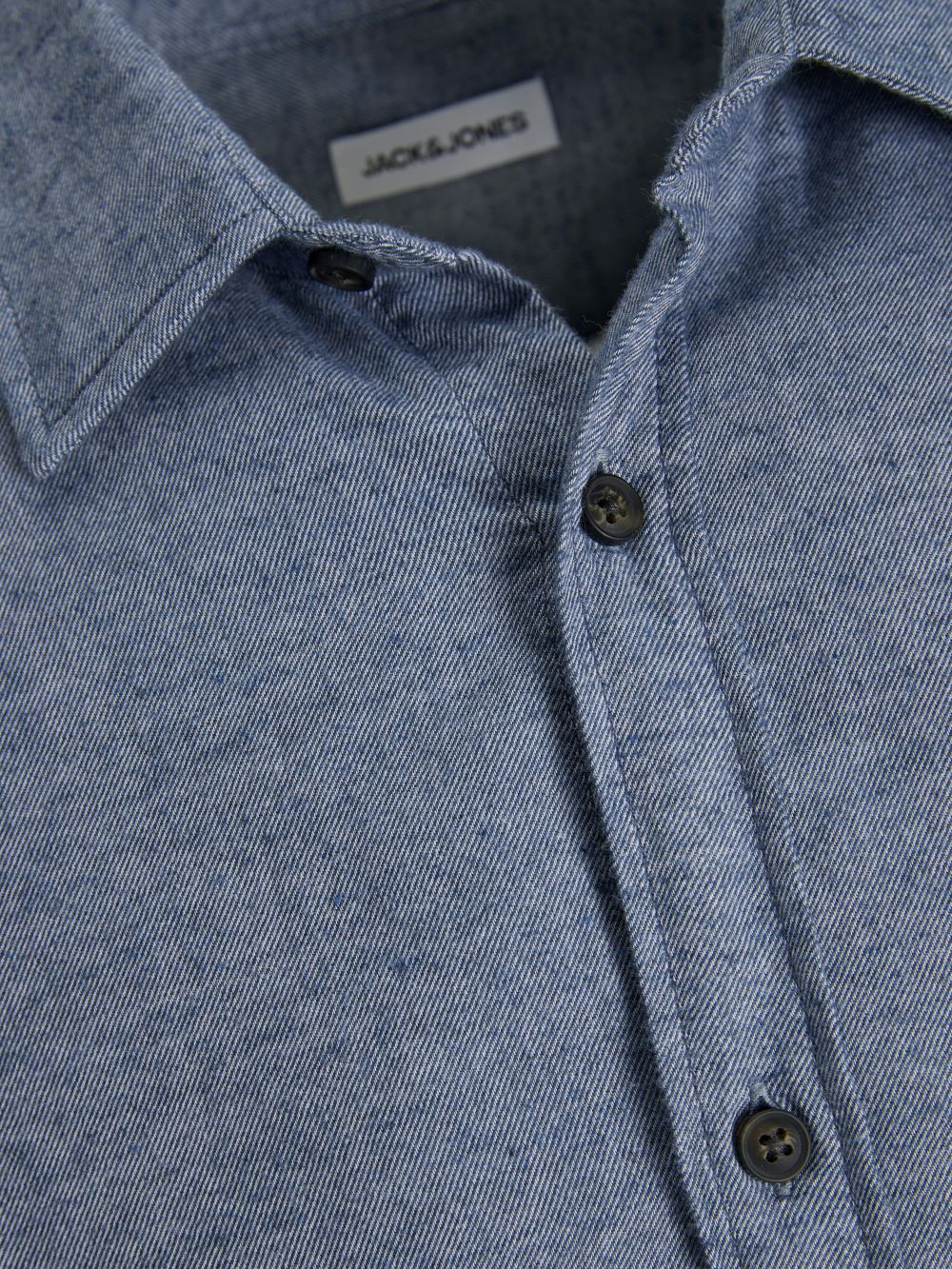 Jack & Jones Herren Freizeit Hemd JJECLASSIC MELANGE SHIRT Regular Fit günstig online kaufen