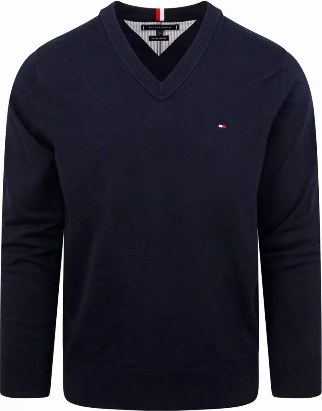 Tommy Hilfiger V-Ausschnitt-Pullover 1985 V NECK SWEATER günstig online kaufen