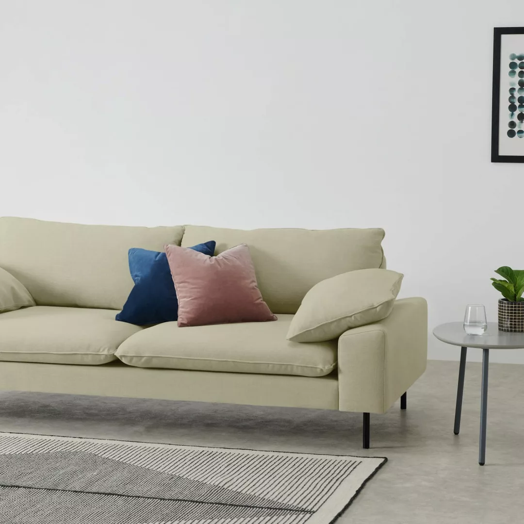 Fallyn 3-Sitzer Sofa, Sand - MADE.com günstig online kaufen