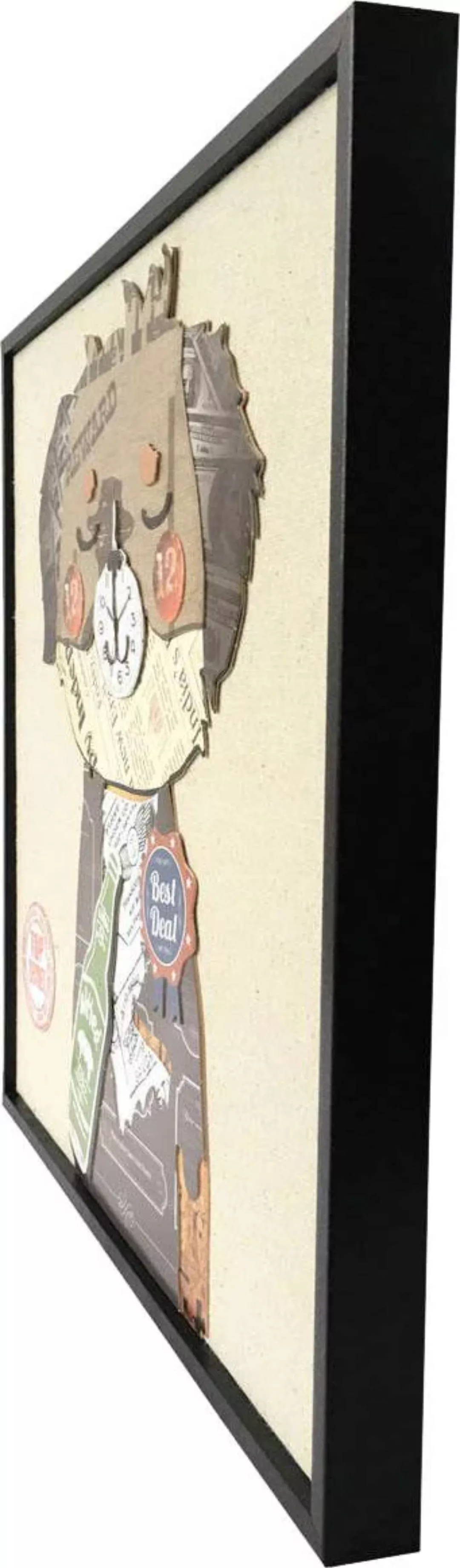 Kayoom Leindwandbilder Papier Wandbild Manhattan IV 42cm x 42cm mehrfarbig günstig online kaufen