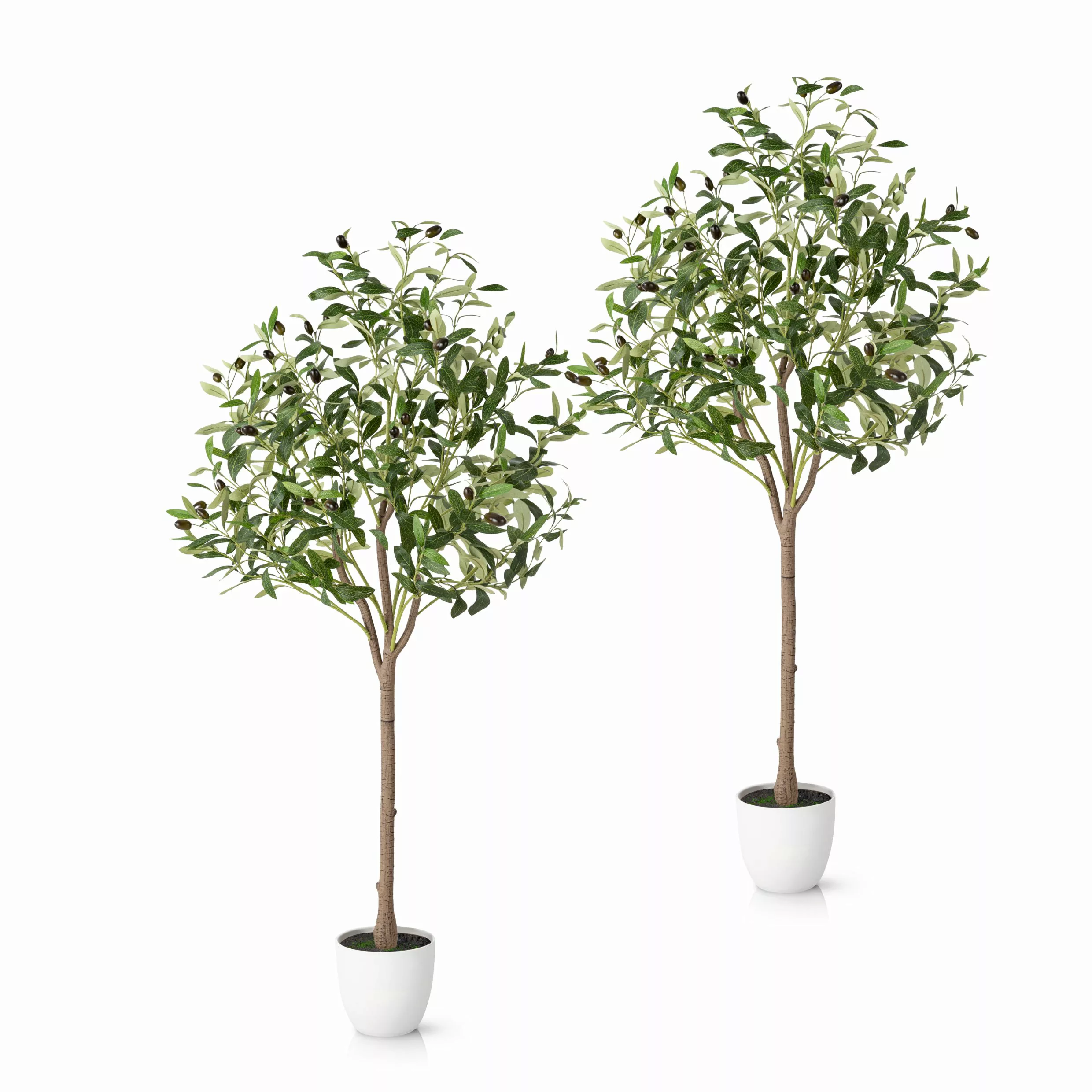 Kunstbaum Künstlicher Olivenbaum, Kunstpflanze Olivenbaum künstlich günstig online kaufen