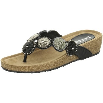 Lazamani  Clogs Pantoletten 75.455 Black günstig online kaufen