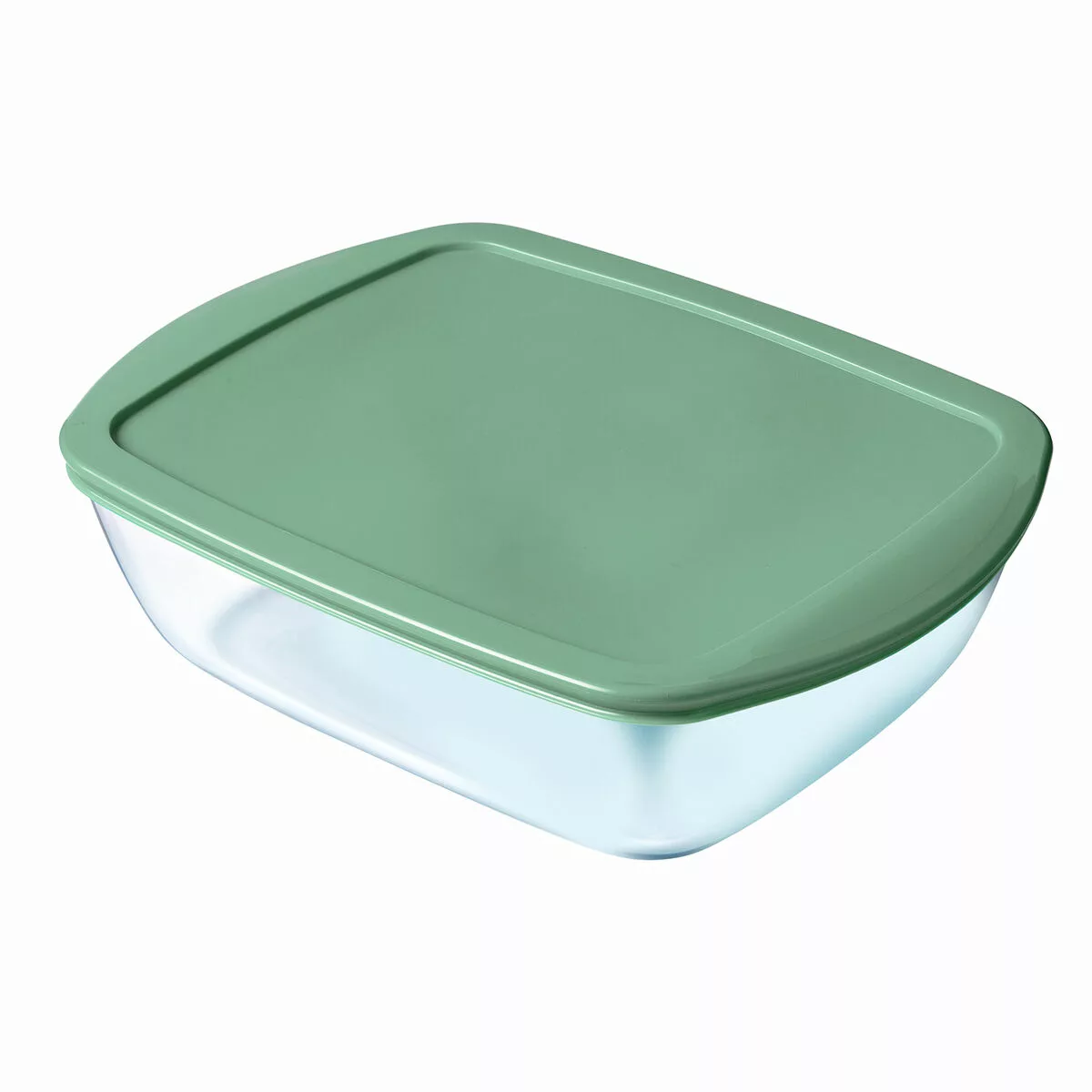 Rechteckige Lunchbox Mit Deckel Pyrex Cook & Store Grün Glas (400 Ml) (6 St günstig online kaufen