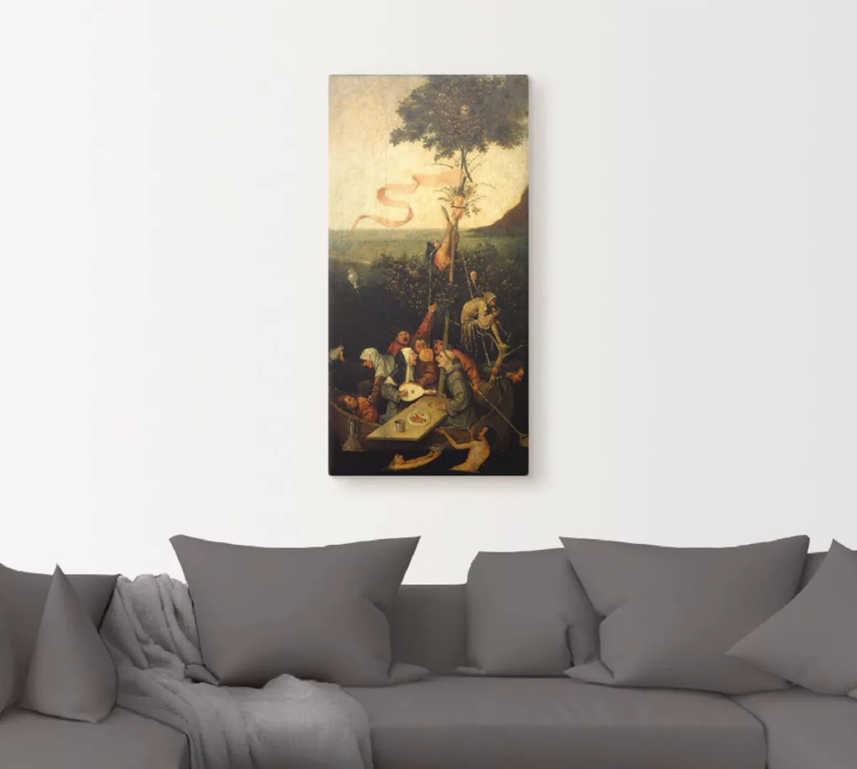 Artland Wandbild »Das Narrenschiff.«, Gruppen & Familien, (1 St.) günstig online kaufen