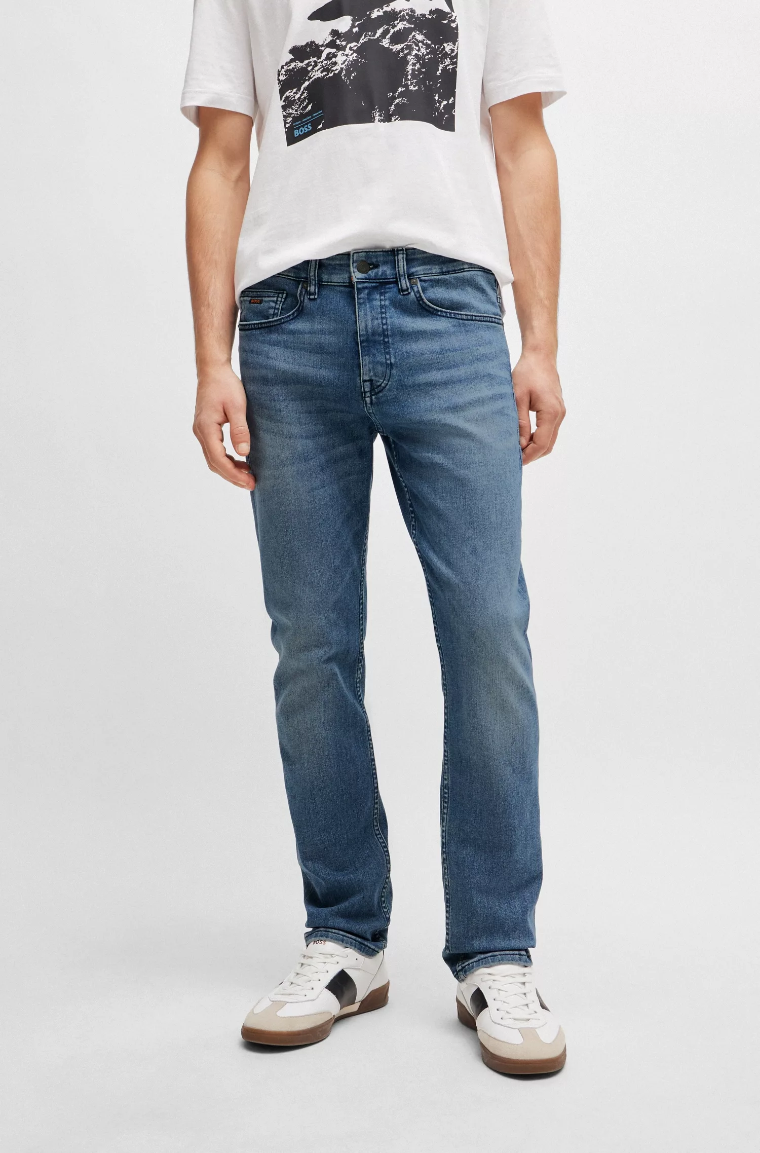 BOSS ORANGE Slim-fit-Jeans "Delaware BC-C", mit schmalem Bein günstig online kaufen