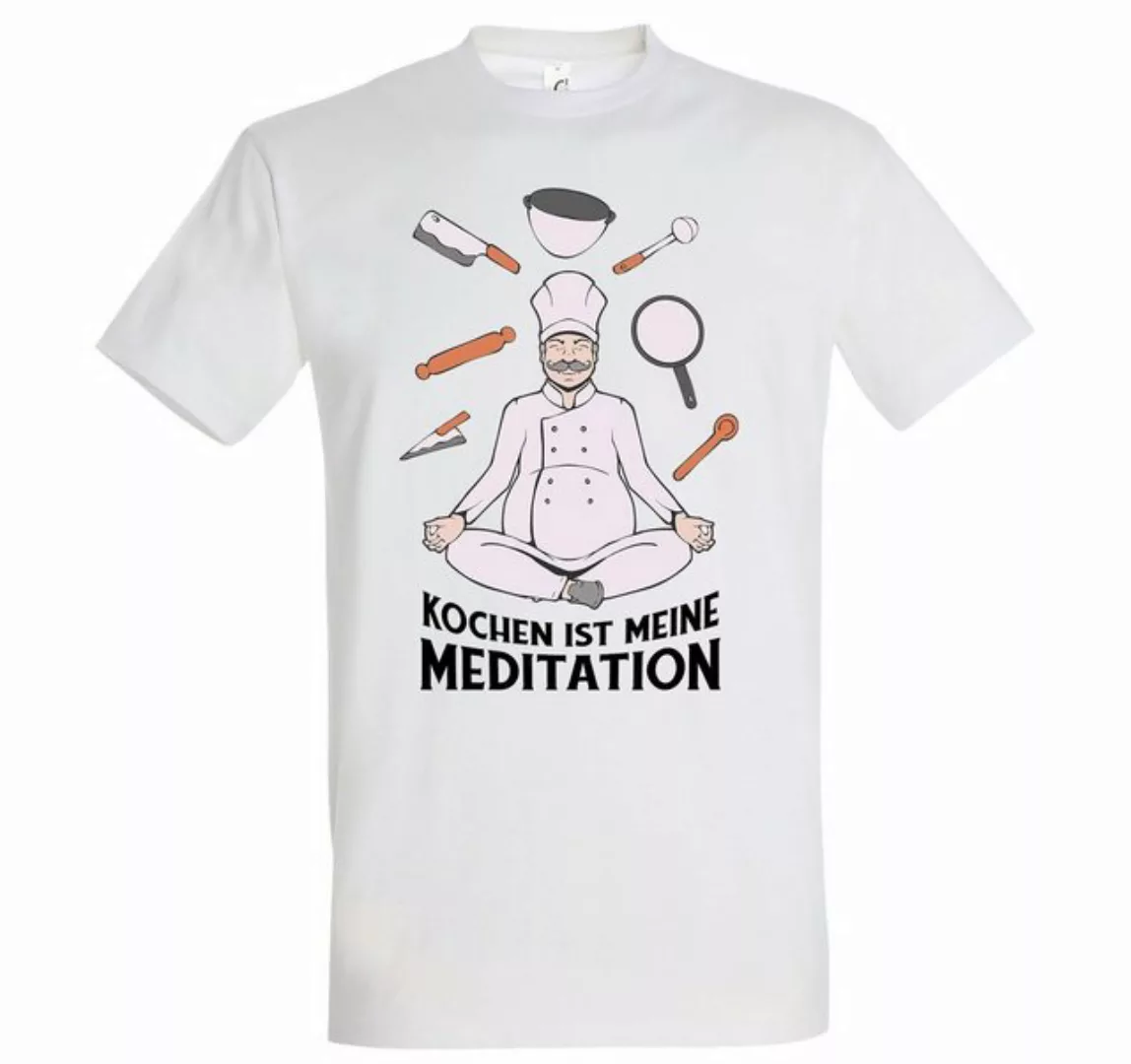 Youth Designz T-Shirt "Kochen Ist Meine Meditation" Herren T-Shirt mit lust günstig online kaufen