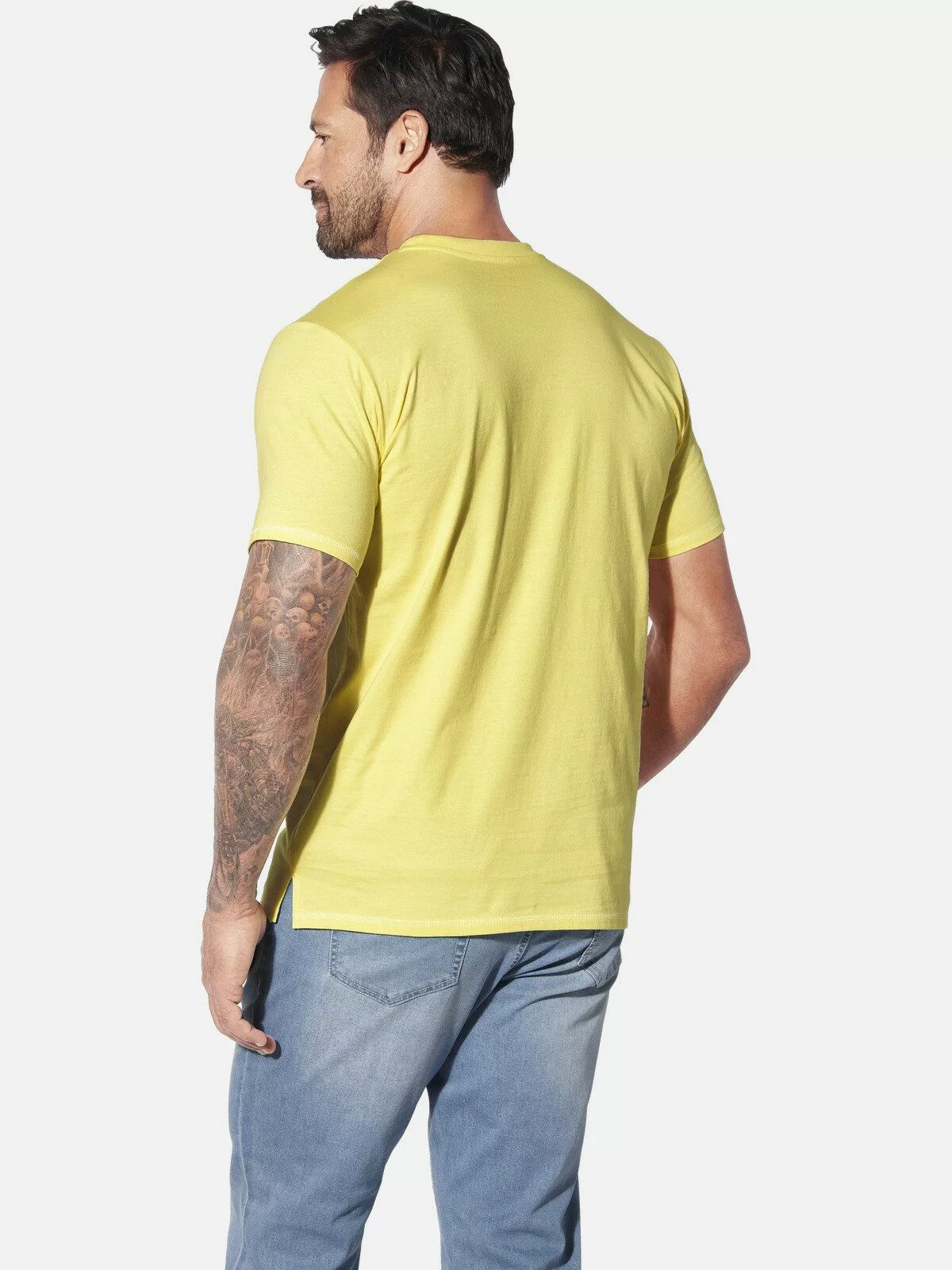 Jan Vanderstorm T-Shirt HEYFAR mit Naturmotiv günstig online kaufen