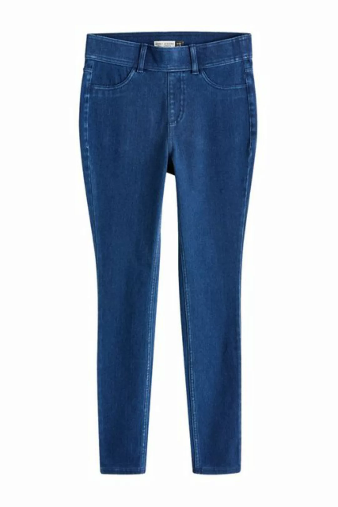 Next Jeansleggings Denim-Leggings aus Jersey, Petite-Größe (1-tlg) günstig online kaufen