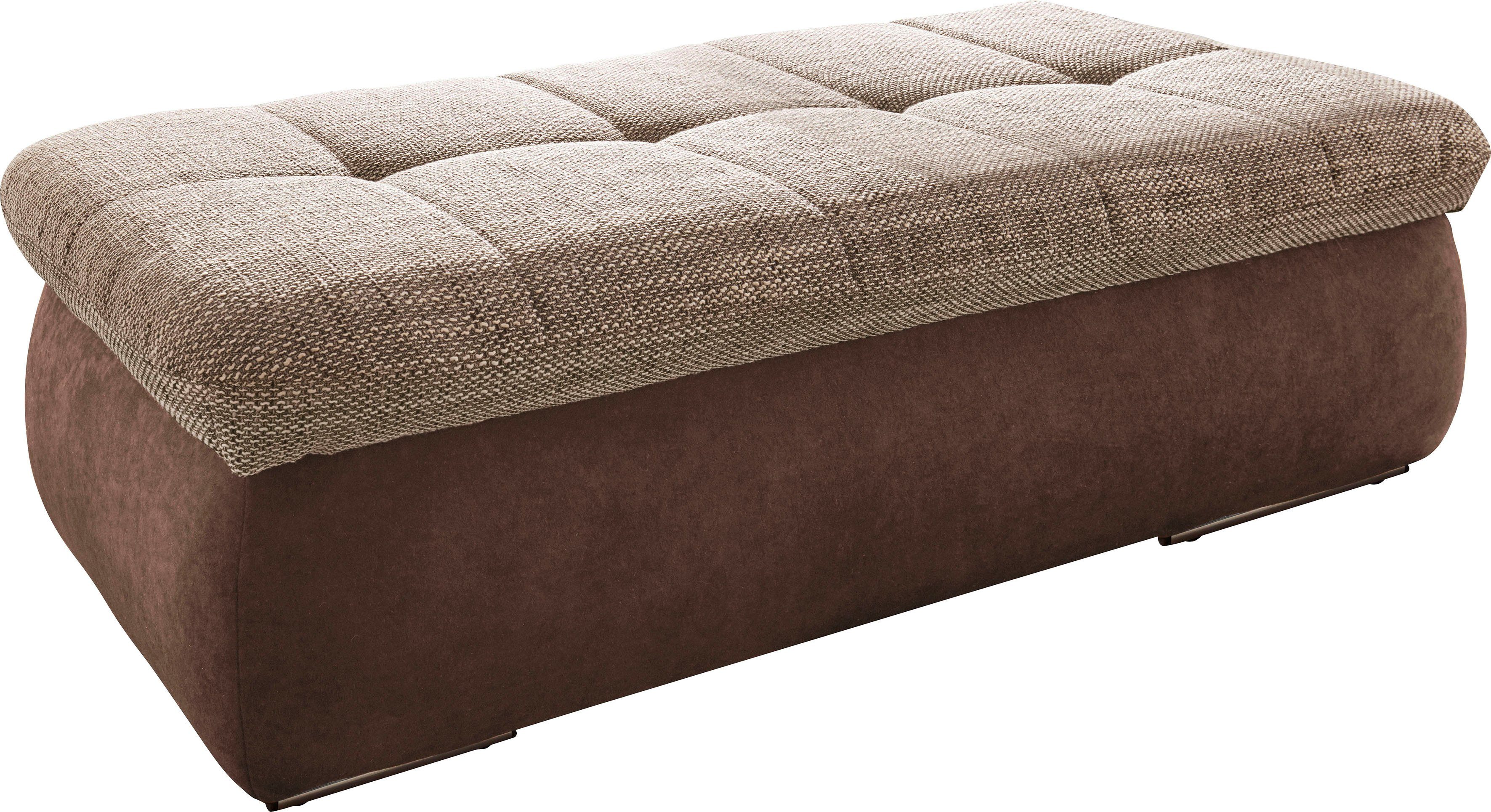 DOMO collection Polsterhocker "Moric", inklusive Stauraum günstig online kaufen