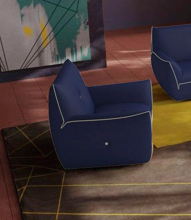 Egoitaliano Sessel "Yuki, extravagantes Design und höchster Sitzkomfort, to günstig online kaufen