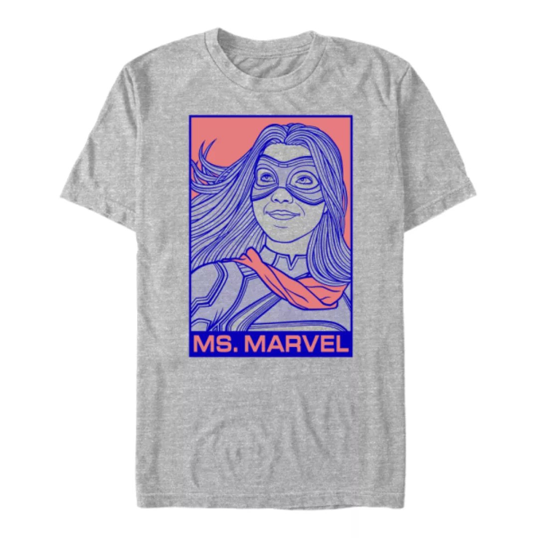 Marvel - Ms. Marvel - Ms. Marvel Pop Ms - Männer T-Shirt günstig online kaufen