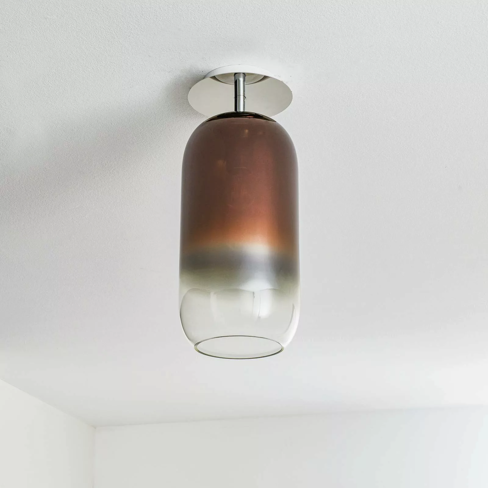 Artemide Gople Deckenleuchte bronze/silber günstig online kaufen