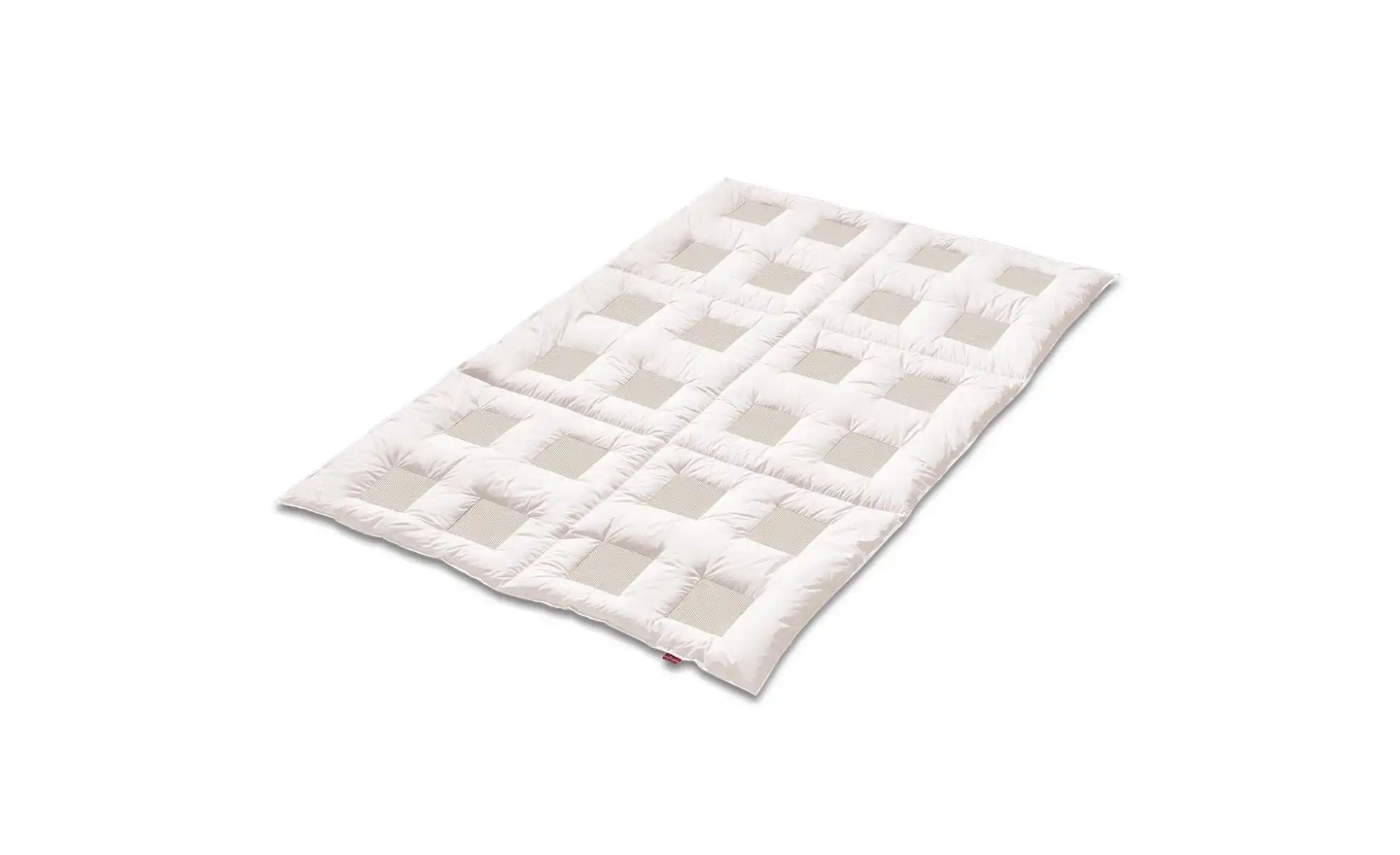 Kauffmann Sommerdaunen Leicht-Steppbett   ¦ weiß ¦ Maße (cm): B: 240 H: 5 B günstig online kaufen