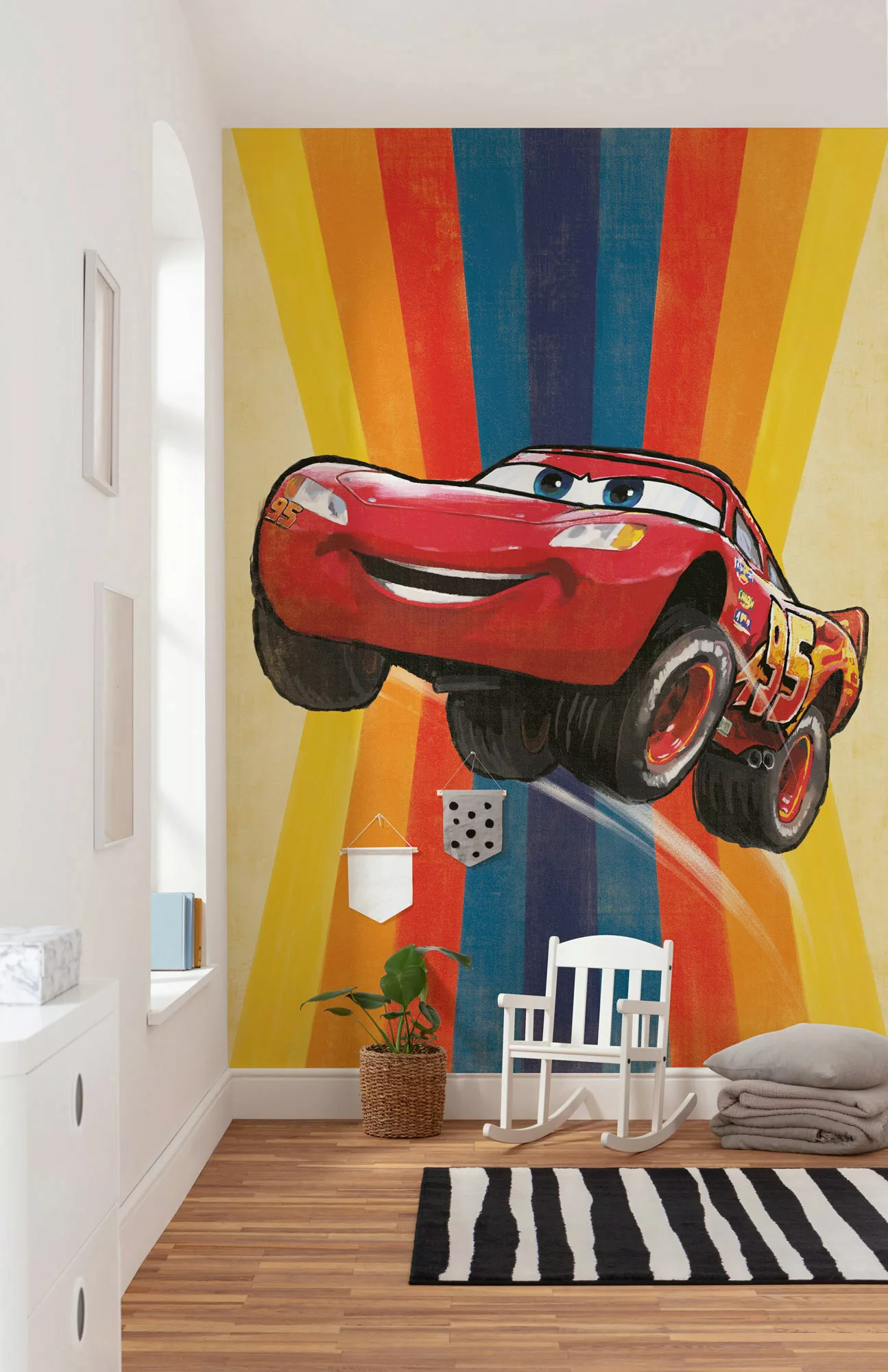 Komar Vliestapete »Cars Jump«, 200x280 cm (Breite x Höhe) günstig online kaufen