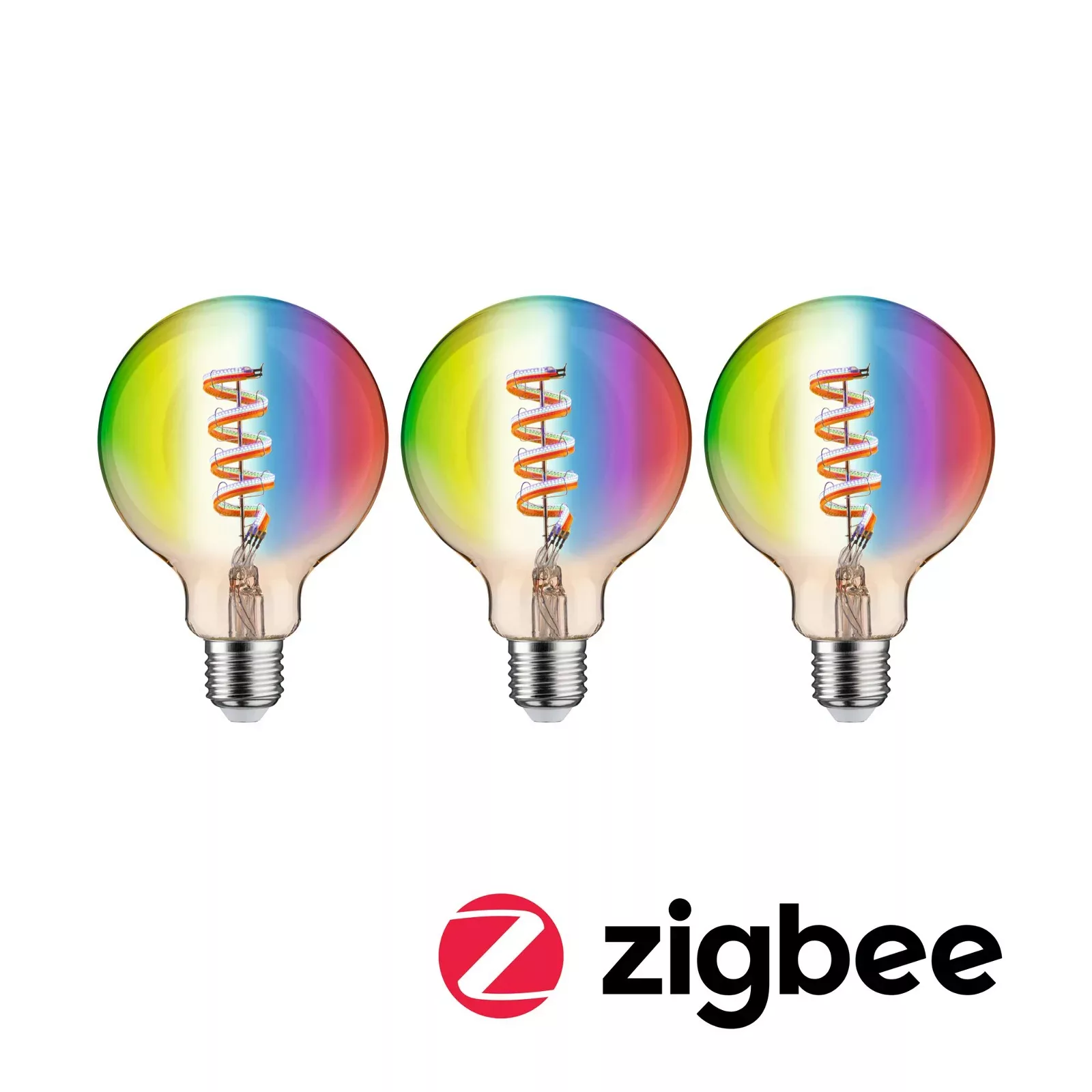 Paulmann "Filament 230V Smart Home Zigbee 3.0 LED Globe G95 E27 3x470lm 3x6 günstig online kaufen