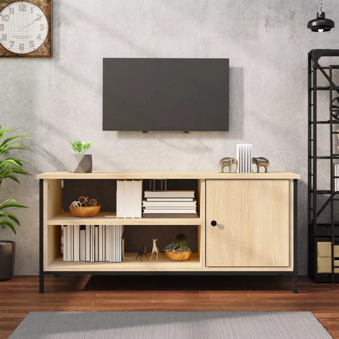 Vidaxl Tv-schrank Sonoma-eiche 100x40x45 Cm Holzwerkstoff günstig online kaufen