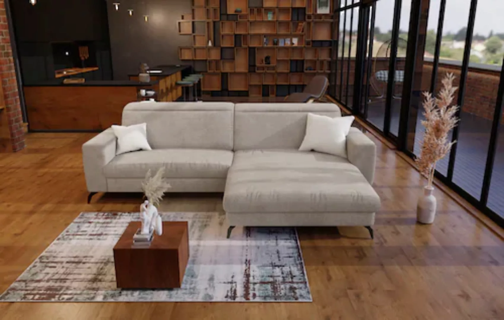 sit&more Ecksofa »Bolero L-Form« günstig online kaufen