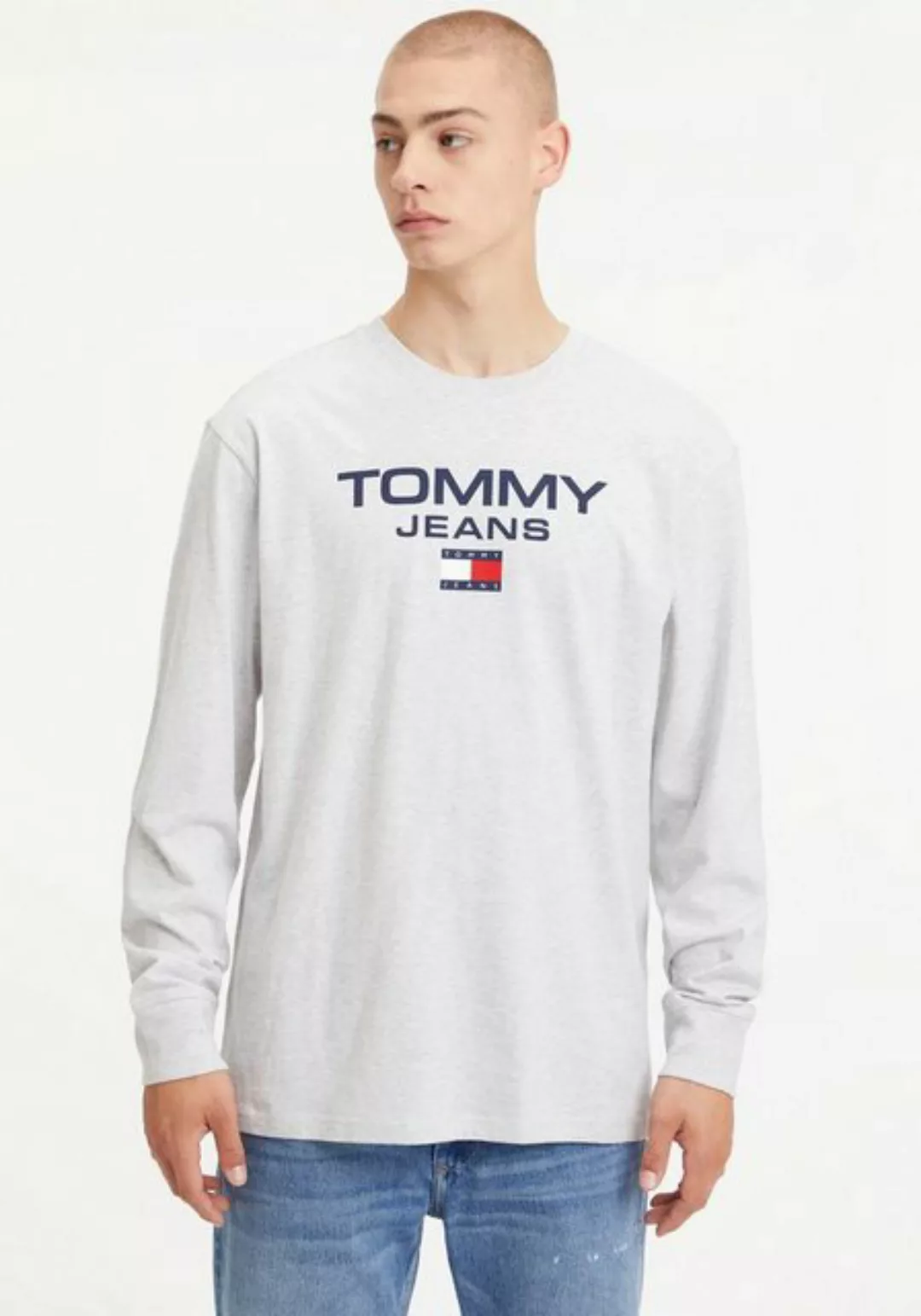 Tommy Jeans Langarmshirt TJM CLSC ENTRY LS TEE mit Logodruck günstig online kaufen