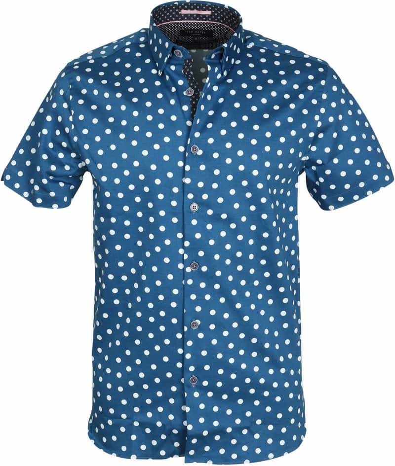 Ted Baker Hemd Blau Punkte - Größe M günstig online kaufen