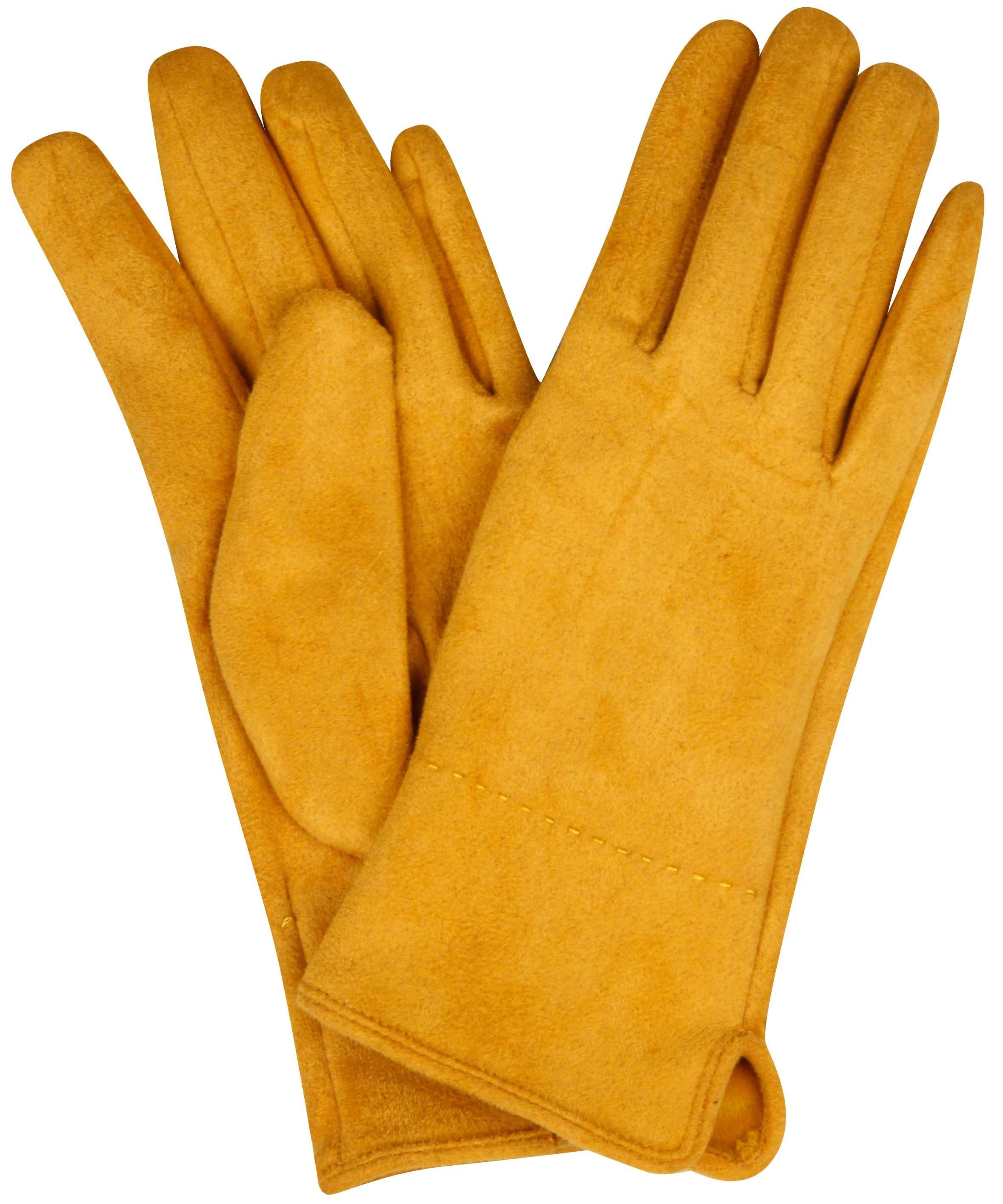 Capelli New York Strickhandschuhe Wildlederoptik Handschuhe günstig online kaufen