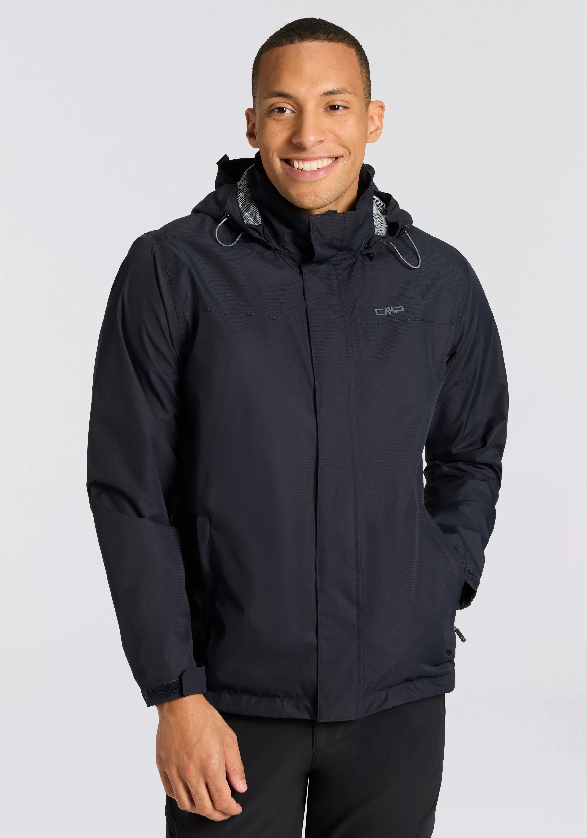 CMP Regenjacke, (1 St.), mit Kapuze, Atmungsaktiv & Wasserdicht & Winddicht günstig online kaufen