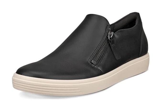 Ecco Slipper "CLASSIC", mit Stretch und Reißverschluss, Schlupfschuh, Halbs günstig online kaufen